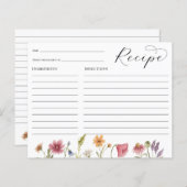 Vrijgezellenfeest van wilde bloemen (Voorkant / Achterkant)