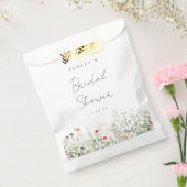 Vrijgezellenfeest van wilde bloemen bedankzakje (Gezegeld)