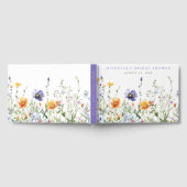 Vrijgezellenfeest van wilde bloemen gastenboek (Volledig)