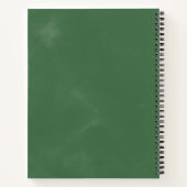 Vrijgezellenfeest van wilde tropische palmen notitieboek (Achterkant)