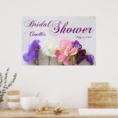 Vrijgezellenfeest van zoete erwten, vers poster (Keuken)