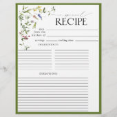 Vrijgezellenfeest van zomerwilde bloem Recipe Mult (Achterkant)