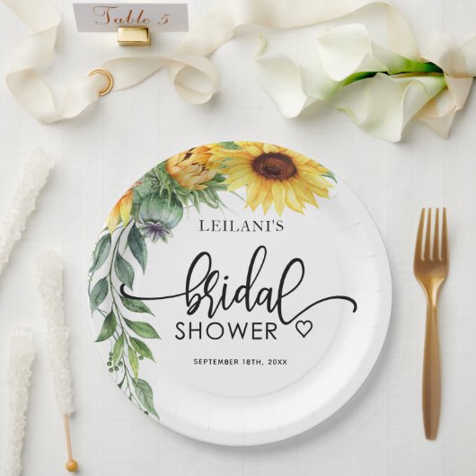 Vrijgezellenfeest van zonnebloempitten, Borden van Papieren Bordje (Huwelijk)