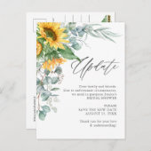 Vrijgezellenfeest Verandering van Plannen Zonneblo Briefkaart (Voorkant / Achterkant)