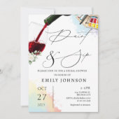 Vrijgezellenfeest Verf en Sip Kaart (Voorkant)