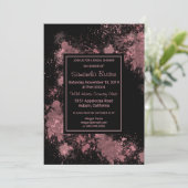 Vrijgezellenfeest Verf plakband met fijne verf Kaart (Staand voorkant)