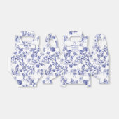 Vrijgezellenfeest Vierbox Bedankdoosjes (Uitgevouwen)