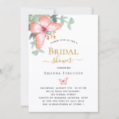 Vrijgezellenfeest vlinder roos goudgroen kaart (Voorkant)