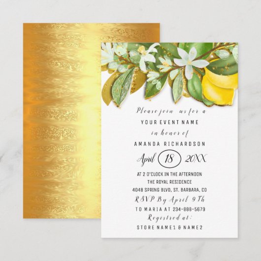 Vrijgezellenfeest Vloeiende brauwemonenbomen Kaart (Voorkant / Achterkant)