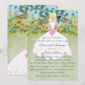 Vrijgezellenfeest Vogelkooi Kussen Tortelduifjes Kaart (Voorkant / Achterkant)