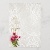 Vrijgezellenfeest vogelpest Advieskaart (Achterkant)