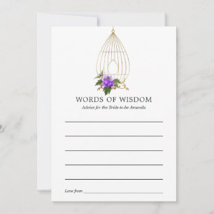 Vrijgezellenfeest vogelpest Advieskaart