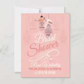 Vrijgezellenfeest vogels magnetische uitnodiging (Voorkant)