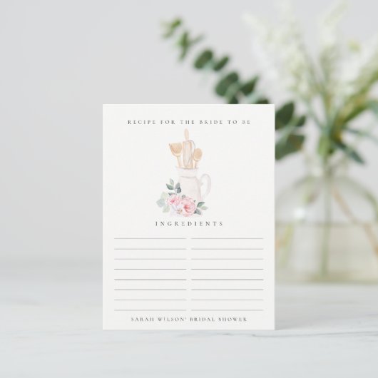 Vrijgezellenfeest voor Blush-uisveeg met ontlastin Briefkaart (Staand voorkant)