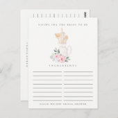 Vrijgezellenfeest voor Blush-uisveeg met ontlastin Briefkaart (Voorkant / Achterkant)