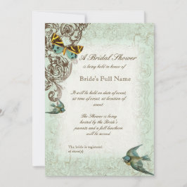 Vrijgezellenfeest voor Botanica Wedding Invite - B Kaart
