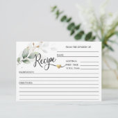 Vrijgezellenfeest voor botanische groenerij informatiekaartje (Staand voorkant)