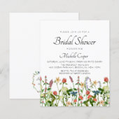 Vrijgezellenfeest voor botanische wilde bloem (Voorkant / Achterkant)