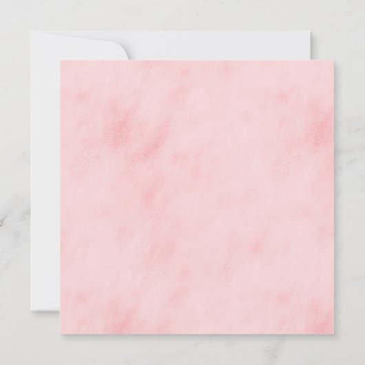 Vrijgezellenfeest voor Bright Summer Pink Floral W Kaart (Achterkant)