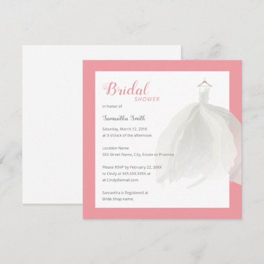 Vrijgezellenfeest voor bruiloft kaart (Voorkant / Achterkant)