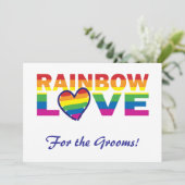 Vrijgezellenfeest/Voor de Grooms! Kaart (Staand voorkant)