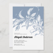 Vrijgezellenfeest voor de trouwerij van mosterdbla kaart (Voorkant)