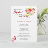 Vrijgezellenfeest voor de waterverf van herfst kaart (Staand voorkant)