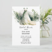 Vrijgezellenfeest voor de Waterverf  van Wedding D Kaart (Staand voorkant)