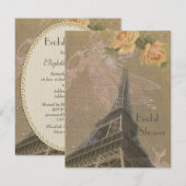 Vrijgezellenfeest voor driftower en vuistbijslag v kaart (Voorkant / Achterkant)