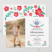 Vrijgezellenfeest voor drinkwater kaart (Voorkant / Achterkant)