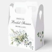 Vrijgezellenfeest voor Eucalyptus Waterverf Bedankdoosjes (Geopend)