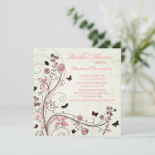 Vrijgezellenfeest voor florzwellen van rotsbloem kaart (Staand voorkant)