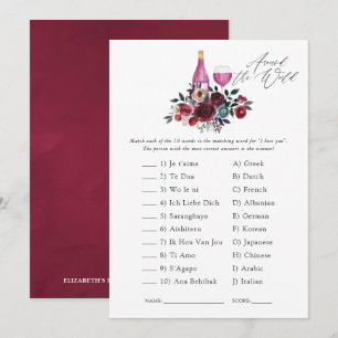 Vrijgezellenfeest voor gebrande wijn van Bourgogne Kaart