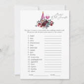 Vrijgezellenfeest voor gebrande wijn van Bourgogne Kaart (Voorkant)