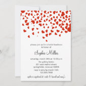 Vrijgezellenfeest voor hart kaart (Voorkant)