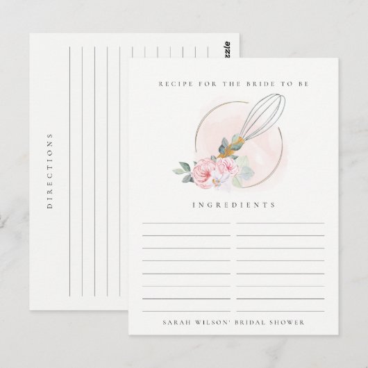 Vrijgezellenfeest voor het aanvragen van hout voor briefkaart (Voorkant / Achterkant)