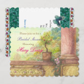 Vrijgezellenfeest voor het betogen van magische ka kaart (Voorkant / Achterkant)