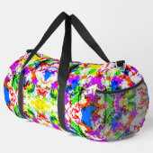 Vrijgezellenfeest voor het kleurafspatverfontwerp plunjezak (Rechterhoek)