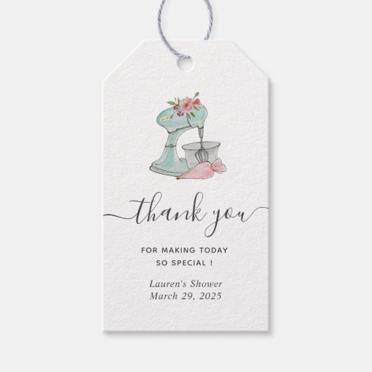 Vrijgezellenfeest voor het mixen van de sluiting D Cadeaulabel (Voorkant)