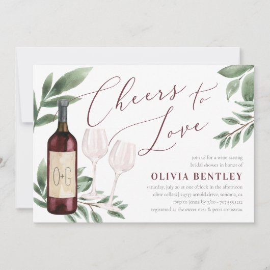 Vrijgezellenfeest voor het schatten van de liefde kaart (Voorkant)