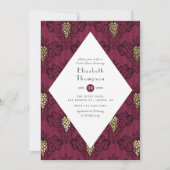 Vrijgezellenfeest voor het testen van Bourgogne en Kaart (Voorkant)