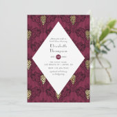 Vrijgezellenfeest voor het testen van Bourgogne en Kaart (Staand voorkant)