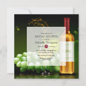 Vrijgezellenfeest voor het testen van Bourgogne en Kaart (Voorkant)