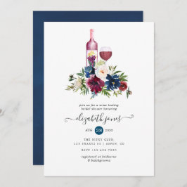 Vrijgezellenfeest voor het testen van wijn kaart