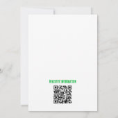 Vrijgezellenfeest voor kaas en bier kaart (Achterkant)