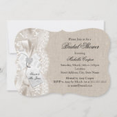 Vrijgezellenfeest voor kant en overlapping Kaart (Voorkant)