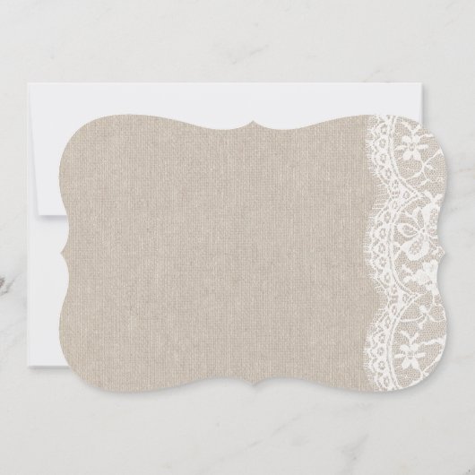   Vrijgezellenfeest voor kant en overlapping Kaart (Achterkant)