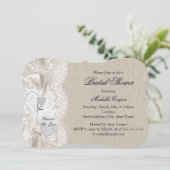 Vrijgezellenfeest voor kant en overlapping Kaart (Staand voorkant)