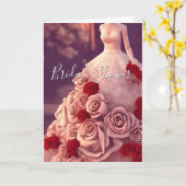 Vrijgezellenfeest voor kleurrijke bruiloft - Kaart (Gele Bloem)