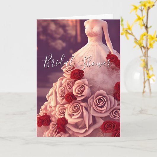 Vrijgezellenfeest voor kleurrijke bruiloft - Kaart (Gele Bloem)